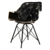 Valgomojo kėdė DKD Home Decor Juoda Spalvotas 60,5 x 53 x 81,5 cm
