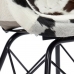 ēdamistabas krēsls DKD Home Decor Melns Daudzkrāsains 60,5 x 53 x 81,5 cm