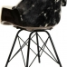 Dining Chair DKD Home Decor Black Multicolour 60,5 x 53 x 81,5 cm