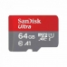 Micro SD karte SanDisk SDSQUAB-064G-GN6MA