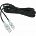 Кабел USB A към USB C Powera 1516957-01 3 m Черен 3 m