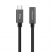 USB-C-kaabel NANOCABLE 10.01.4401 Must 1 m