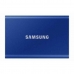 Ekstern Harddisk Samsung Portable SSD T7 Blå 500 GB SSD
