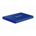 Ārējais cietais disks Samsung Portable SSD T7 Zils 500 GB SSD