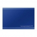 Külső Merevlemes Samsung Portable SSD T7 Kék 500 GB SSD