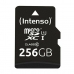 Carte Mémoire Micro SD avec Adaptateur INTENSO 3423492 256 GB Noir