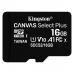 Micro-SD memóriakártya adapterrel Kingston SDCS2 100 MB/s exFAT