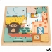 Animals Puzzle Woomax + 2 Years (6 Units)