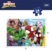 Puzzle per Bambini Spidey Double-face 24 Pezzi 70 x 1,5 x 50 cm (6 Unità)