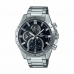 Horloge Heren Casio EFR-571D-1AVUEF Zilverkleurig Zwart