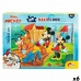 Detské puzzle Mickey Mouse Obojstranný 108 Kusy 70 x 1,5 x 50 cm (6 kusov)
