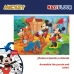 Laste pusle Mickey Mouse Kahesuunaline 108 Tükid, osad 70 x 1,5 x 50 cm (6 Ühikut)