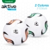 Balón de Fútbol Aktive 5 Ø 22 cm Blanco (24 Unidades)