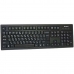 Tastatur A4 Tech KR-85 Sort Engelsk EEUU QWERTY