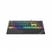 Tastatur Ibox AURORA K-5 Schwarz Graphit QWERTY Qwerty US