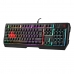 Keyboard A4 Tech A4TKLA47114 Black RGB QWERTY