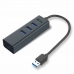 USB-keskitin i-Tec U3METALG3HUB        