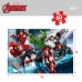 Kinderpuzzle The Avengers Beidseitig 60 Stücke 50 x 35 cm (12 Stück)