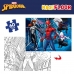 Lasten palapeli Spider-Man Kaksipuolinen 60 Kappaletta 70 x 1,5 x 50 cm (6 osaa)
