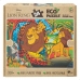 Barnpussel The Lion King Dubbelsidig 24 Delar 70 x 1,5 x 50 cm (12 antal)