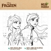 Puzzle pentru Copii Frozen Cu două fețe 60 Piese 70 x 1,5 x 50 cm (12 Unități)