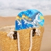 Пляжные лопатки с мячом Aktive Акула 19,5 x 38 cm (24 штук)