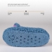 House Slippers Stitch Blue