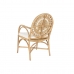 Krzesło DKD Home Decor Biały Naturalny 55 x 65 x 90 cm