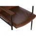 Armchair Home ESPRIT Brown Black Iron 60 x 67 x 83 cm