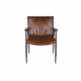 Кресло Home ESPRIT Коричневый Чёрный Железо 60 x 67 x 83 cm