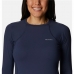 Langærmet T-shirt til Kvinder Columbia Midweight Blå