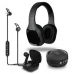 Headphones with Microphone Denver Electronics BTC-413 Black