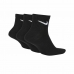 Носки Nike Everyday Lightweight 3 пар Чёрный