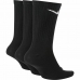 Calcetines Nike Everyday 3 pares Negro