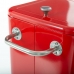 Portable Fridge Fresh Red Metal 74 x 43 x 80 cm