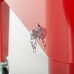 Prenosni Hladilnik Fresh Rdeča Kovina 74 x 43 x 80 cm