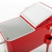 Hordozható Hűtő Fresh Piros Fém 74 x 43 x 80 cm