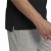 Vyriški polo marškinėliai su trumpomis rankovėmis Adidas Aeroready essentials Juoda