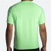 Kortærmet T-shirt til Mænd Brooks  Atmosphere 2.0  Limegrøn