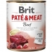 Υγρό φαγητό Brit Paté & Meat Τουρκία Βόειο κρέας 800 g