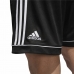 Pantaloncini Sportivi per Bambini Adidas Squad 17 Nero