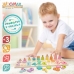 Otroške puzzle iz lesa Woomax Oblike Števila + 3 let (6 kosov)