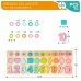 Puzzle Infantil de Madera Woomax Formas Números + 3 Años (6 Unidades)