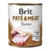 Nassfutter Brit Paté & Meat Huhn Hase 800 g