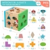 Detské drevené puzzle Disney 14 Deli 15 x 15 x 15 cm (6 kusov)