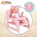 Καρέκλα για Kούκλες Woomax 16,5 x 21 x 20 cm Ροζ x6