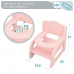 Стол за Кукли Woomax 16,5 x 21 x 20 cm Розов 6 броя
