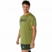Мъжка тениска с къс ръкав Asics Core Top  Военно зелено