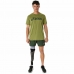 Kortarmet T-skjorte til Menn Asics Core Top  Militærgrønn