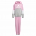 Dětská tepláková souprava Adidas Colourblock Růžový
